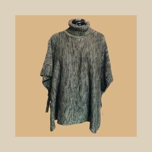 Super soft, Turtleneck Poncho, Ann Taylor Loft